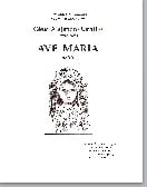 Ave Maria SSAA choral sheet music cover Thumbnail